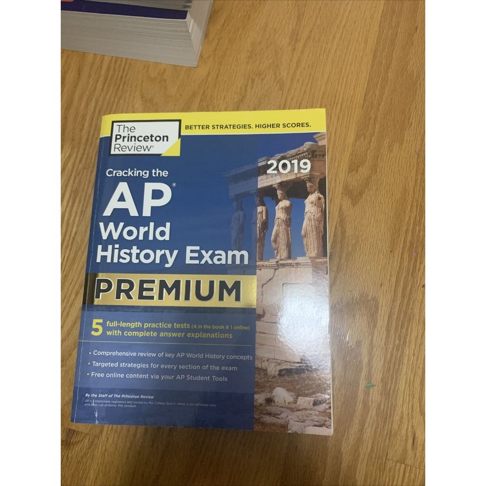 AP World history Exam Premium Book With Practice Tests